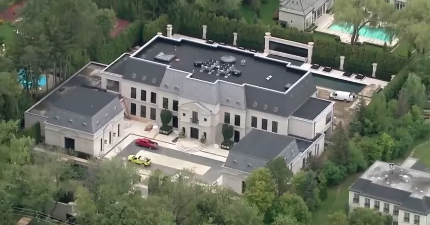 Drake’s Mansion seen flooded in video shared